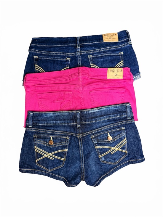 Hollister Pants - Y2K Hollister Micro Mini Shorts Bundle (3 Pairs) Size 3 | Low Rise Cheeky Denim